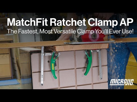 Micro Jig MatchFit Dovetail Ratchet Clamp