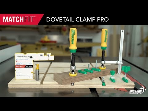 Micro Jig MatchFit Dovetail Clamp Pro