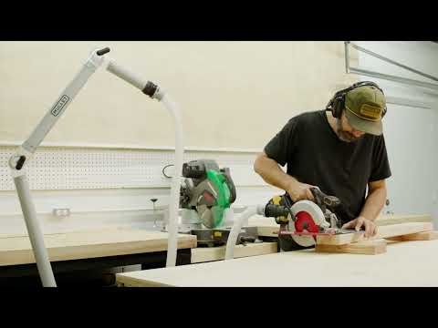 Mullet 2 inch ThirdHand Dust Collection Boom Arm System