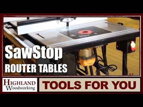 SawStop In-Line Router Table Attachment for Table Saws