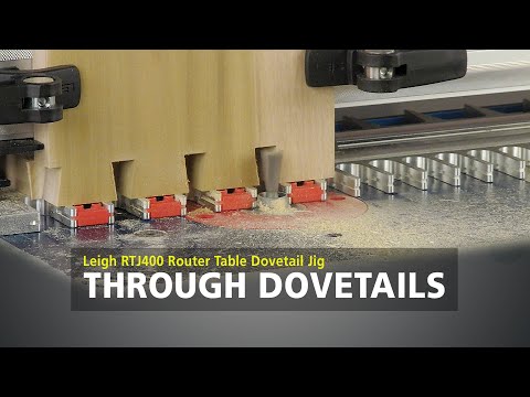 Leigh RTJ400 Router Table Dovetail Jig – Highland Woodworking