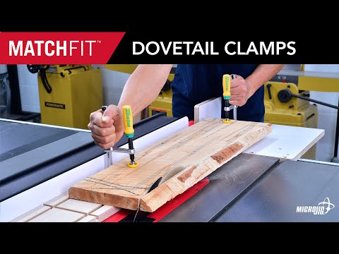 Micro Jig MatchFit Dovetail Clamp - Pack of 2