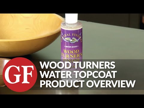 General Finishes Wood Turner's Finish - 8oz