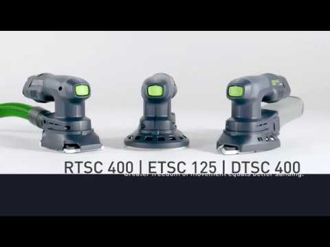 Festool RTSC 400 Li Cordless Orbital Sander
