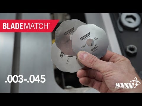 Micro Jig BladeMatch Arbor Shims