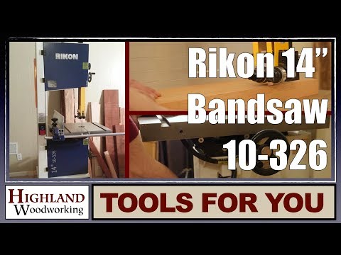Rikon 14 inch Deluxe Bandsaw 10-326