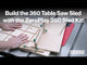 Micro Jig ZeroPlay 360 Sled Kit - 750 Series