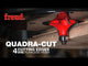 Freud Quadra-Cut 1-1/8" Ogee Fillet Bit - 1/2" Shank