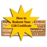 REDEEM: How to Redeem Your Gift Certificate