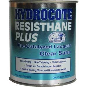 Hydrocote Resisthane Plus Water-Based Lacquer