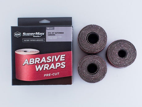 380157: SuperMax Pre-Cut Abrasives for Drum Sanders