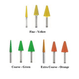 Taper Saburr Tooth Carbide Burrs - 1/4 inch Shank